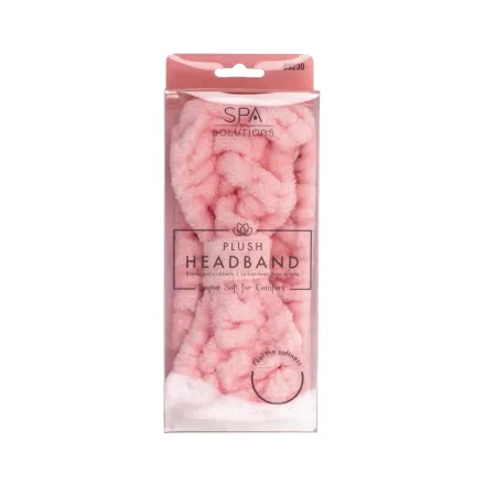 Cala Plush Headband- Soft Pink | كالا عصابة رأس باللون الوردي