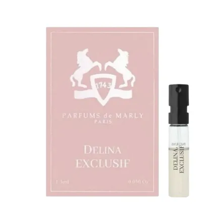 De Marly Sample Delina exclusif 1.5 ml | دي مارلي عينة عطر اكسكلوزف أو دو برفيوم للنساء - 1.5 مل