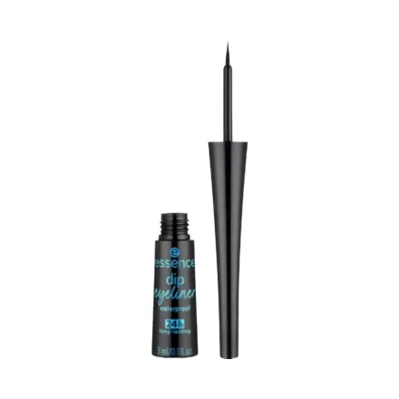 Essence Dip Eyeliner Waterproof 24h Long Lasting | ايسنس ديب ايلاينر مقاوم للماء يدوم لمدة 24 ساعة