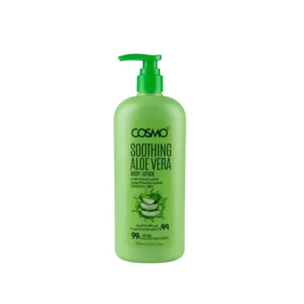 COSMO Soothing Aloe Vera Body Lotion 99% Natural - 750ml | كوزمو لوشن للجسم بالالوفيرا - 750 مل