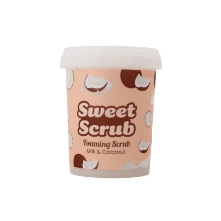 Sweet Scrub Foaming Scrub Milk & Coconut - 500g | سويت سكراب مقشر رغوي للجسم برائحة الحليب وجوز الهند - 500غ