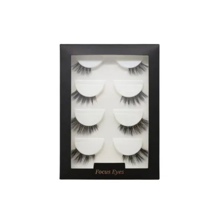 Nora Bo Awadh Focus Eyes - 4 pcs | نوره بو عوض رموش صناعية - 4 قطع