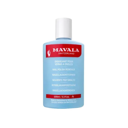 MAVALA Mild Nail Polish Remover With acetone - 100ml | مافالا مزيل صبغ اظافر خفيف الشدة - 100 مل