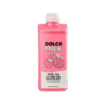 DOLCE MILK Really Airy Raspberry Shower Gel - 460ml | دولتشي ميلك جل استحمام بنكهة التوت - 460مل