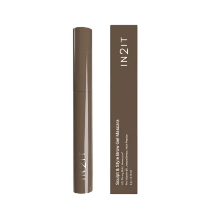 IN2IT Sculpt & Style Brow Gel Mascara - 5g | ان تو ات ماسكارا جل حواجب - 5غ