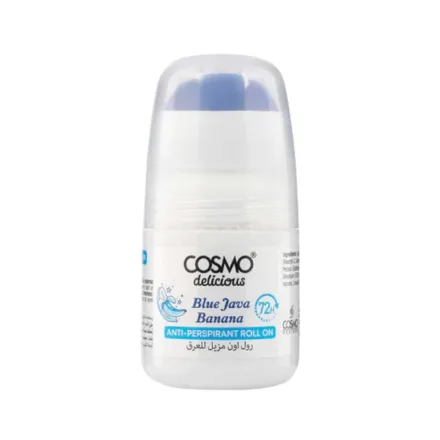 COSMO Blue Java Banana Anti- Perspirant Roll On 72H - 50ml | كوزمو مزيل تعرق رول بلو جافا - 50 مل